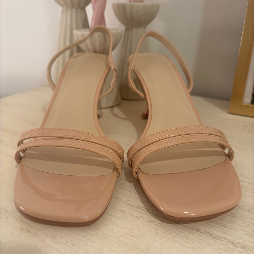 Nude Kitten Heels